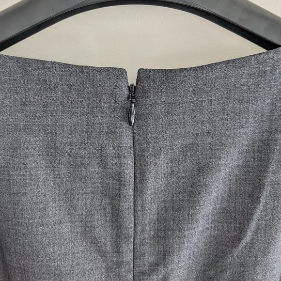Rag & Bone | Heather Grey Wool Sheath Dress Size 0 - Picture 4 of 8